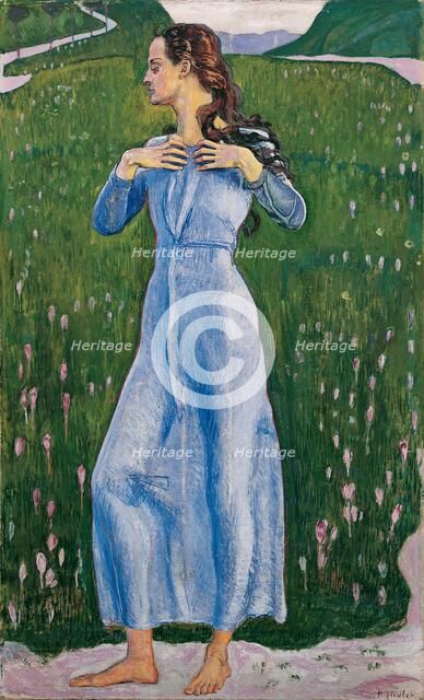 Emotion (Ergriffenheit), 1900. Creator: Hodler, Ferdinand (1853-1918).