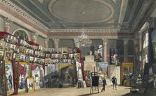 Emperor Alexander I in the studio of George Dawe in the Winter Palace