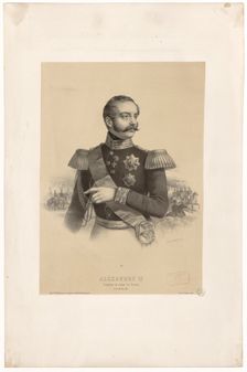 Emperor Alexander II (1818-1881), 1855