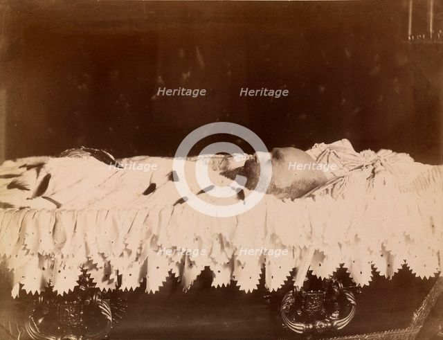 Emperor Alexander III (1845-1894) on His Deathbed, 1894.