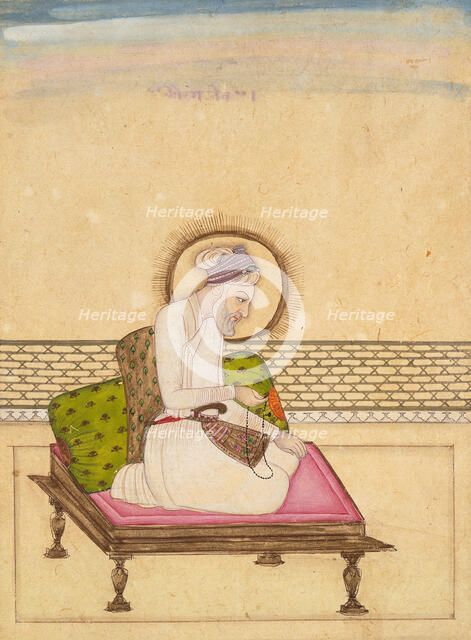 Emperor Aurangzeb (reigned 1658-1707), c1725. Creator: Unknown.
