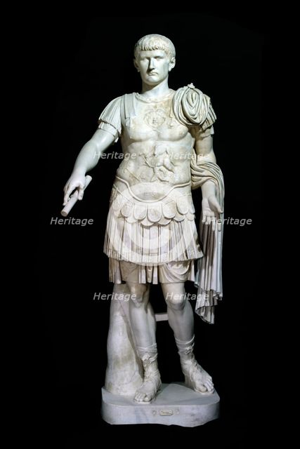 Emperor Caligula, 1st century. Creator: Art of Ancient Rome, Classical sculpture  .
