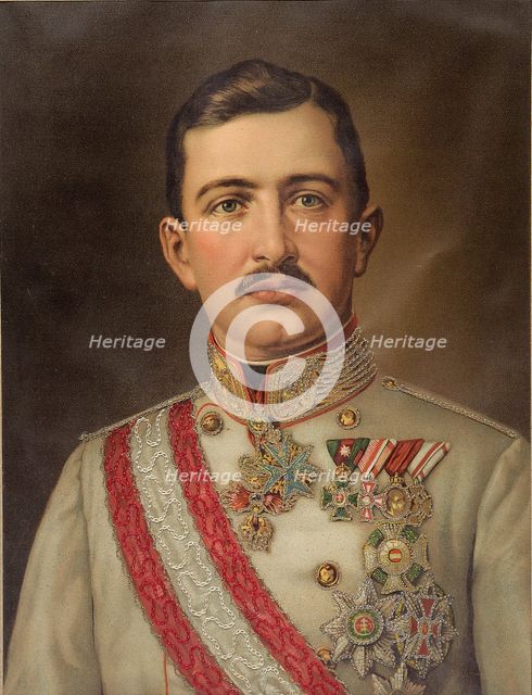 Emperor Charles I of Austria (1887-1922), King of Hungary, c. 1917. Creator: Anonymous.