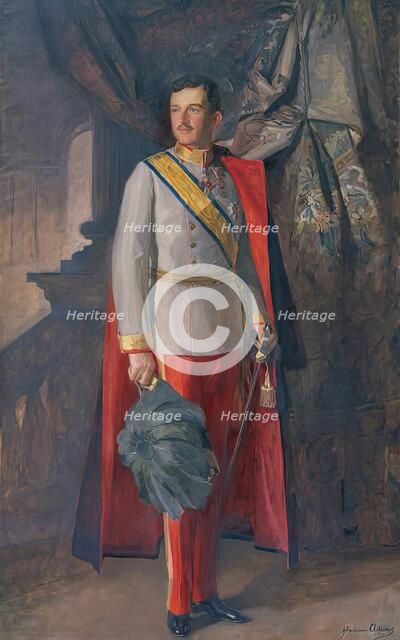 Emperor Charles I of Austria, 1917. Creator: John Quincy Adams.