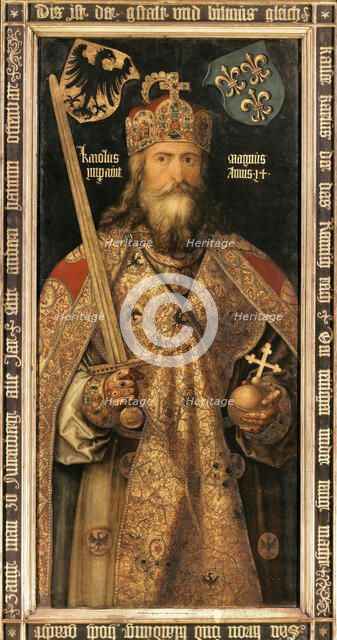 Emperor Charles the Great, 1511-1512. Creator: Dürer, Albrecht (1471-1528).