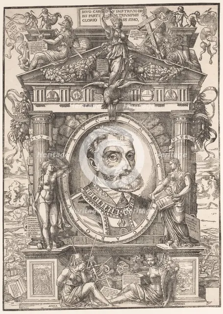 Emperor Charles V, 1550. Creator: Anon.