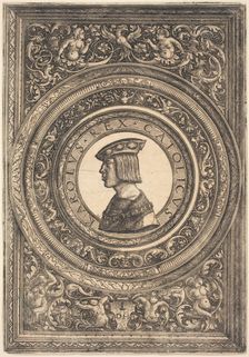 Emperor Charles V, c. 1519. Creator: Daniel Hopfer
