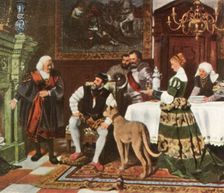 Emperor Charles V with the Fuggers in Augsburg, 1530, (1936). Creator: Unknown
