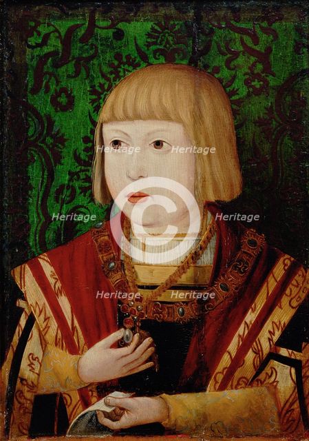 Emperor Ferdinand I (1503-1564) at the age of ten or twelve years, c. 1520. Artist: Anonymous  