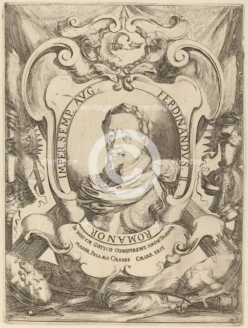 Emperor Ferdinand II. Creator: Stefano della Bella.