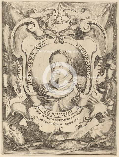 Emperor Ferdinand II. Creator: Stefano della Bella.