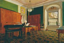 Emperor Franz II (I) in his study, after 1821. Creator: Johann Stephan Decker
