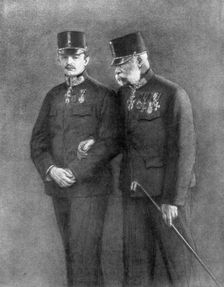 Emperor Franz Josef I of Austria and Archduke Charles Habsburg, (1926)