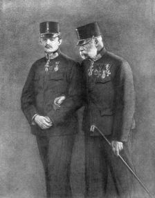 Emperor Franz Josef I of Austria and Archduke Charles Habsburg, (1926)
