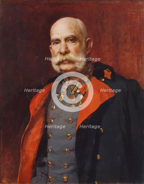 Emperor Franz Joseph I, 1904-1906. Creator: Leopold Horovitz.
