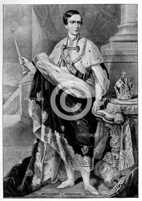 Emperor Franz Joseph I of Austria (1830-1916), 1849 (1900). Artist: Unknown