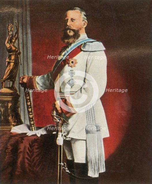 Emperor Frederick III, c1888, (1936).  Creator: Unknown.