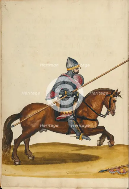 Emperor Friedrich Barbarossa on Horseback, about 1560-1570. Creator: Unknown.