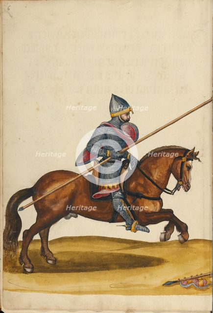 Emperor Friedrich Barbarossa on Horseback, about 1560-1570. Creator: Unknown.