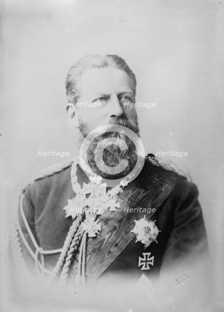 Emperor Friedrich III, 12/24/15, 1915. Creator: Bain News Service.