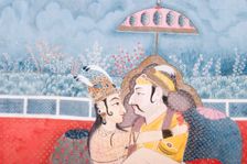Emperor Jahangir (reigned 1605-1627) and Empress Nur Jahan in Union (image 2 of 2), c1830. Creator: Unknown
