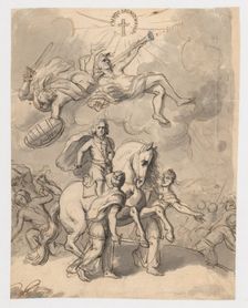 Emperor Joseph's victorious battle, 2nd half 18th century. Creator: Unknown