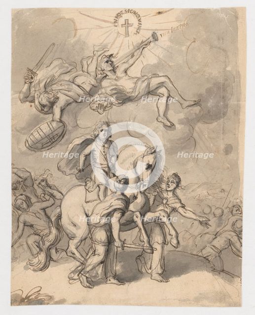 Emperor Joseph's victorious battle, 2nd half 18th century. Creator: Unknown.