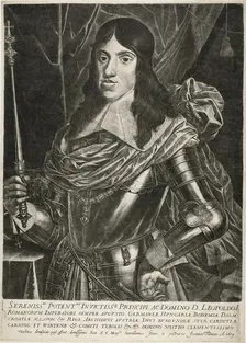 Emperor Leopold I, c. 1659. Creator: Jan Thomas