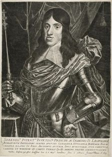Emperor Leopold I, c. 1659. Creator: Jan Thomas