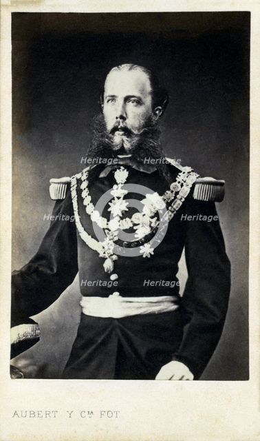 Emperor Maximilian of Mexico, c1866. Creator: Aubert, François (1829-1906).