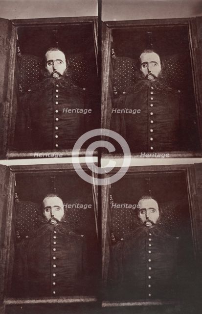 [Emperor Maximilian I in His Coffin], 1867. Creator: François Aubert.