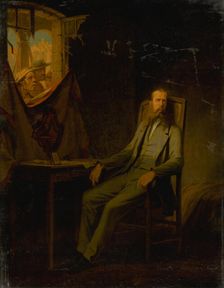 Emperor Maximilian in the evening before the execution, 1868. Creator: Chamerlat; Jules-Marc (1828-1868)