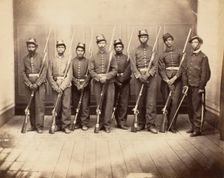 [Emperor Maximilian's Firing Squad], 1867. Creator: François Aubert