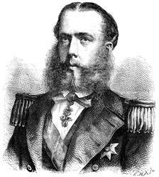 Emperor Maximillian of Mexico, (c1880)