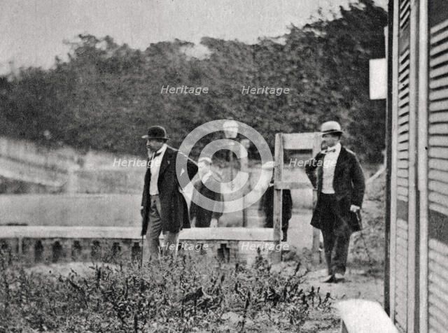 Emperor Napoleon III of France in exile, Chislehurst, Kent, 1871-1873. Artist: Unknown