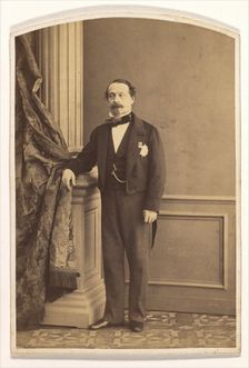 Emperor Napoleon III, March 1860. Creator: Olympe Aguado