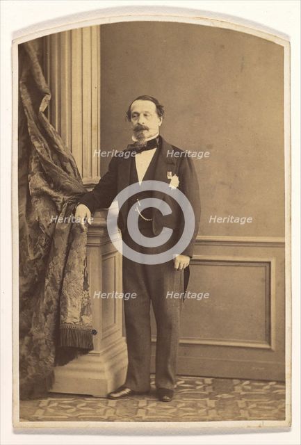 Emperor Napoleon III, March 1860. Creator: Olympe Aguado.
