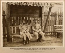 Emperor Nicholas II and Grand Duke Nikolai Nikolaevich. Stavka of the Commander-in-chief, 1914