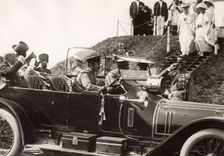 Emperor Nicholas II and Président Poincaré in Saint Petersburg in July 1914, 1914