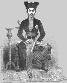 Emperor of Solo, Java; A Visit to Borneo 1875. Creator: A.M. Cameron