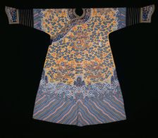 Emperor's Jifu (Semiformal Court Robe), China, Qing dynasty (1644-1911), 1790/1820. Creator: Unknown