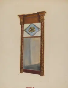 Empire Mirror, 1936. Creator: Alvin M Gully