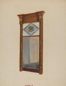 Empire Mirror, 1936. Creator: Alvin M Gully