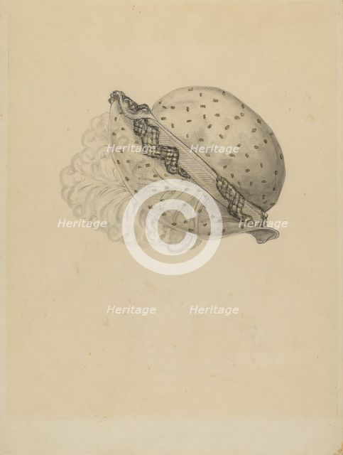 Empire Bonnet, 1935/1942. Creator: Melita Hofmann.