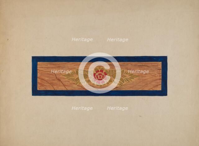 Empire Chair, c. 1940. Creator: Genevieve Sherlock.