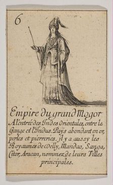 Empire du grand Mogor, 1644. Creator: Stefano della Bella