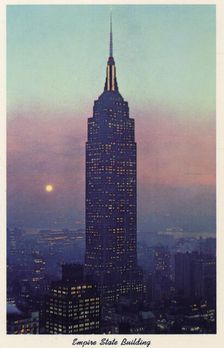 Empire State Building, New York City, New York, USA, 1956