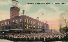 Employees at the Cadillac Motor Car Company, Detroit c1930s. Creator: Unknown