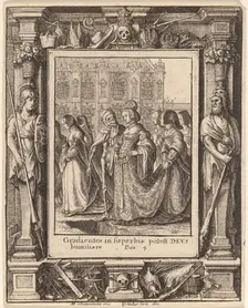 Empress, 1651. Creator: Wenceslaus Hollar