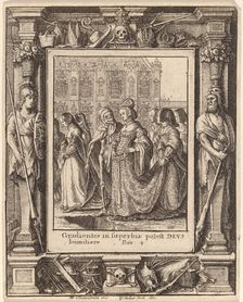 Empress, 1651. Creator: Wenceslaus Hollar